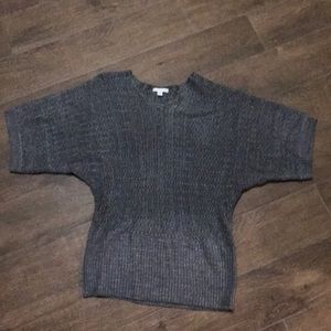 New York & co gray sweater